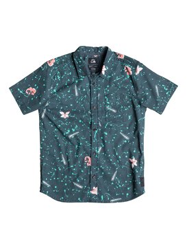 quiksilver, Sweet And Sour - Chemise manches courtes, SWEET AND SOUR BLACK (kvj6) Sweet And Sour - Short Sleeve Shirt EQBWT03066