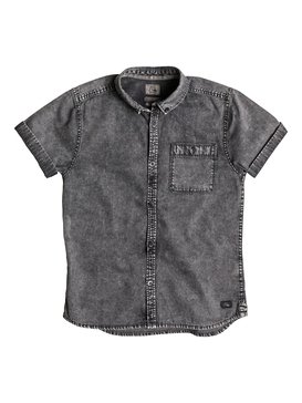quiksilver, The Clackton - Chemise manches courtes, STEEPLE GRAY (smc0) The Clackton - Short Sleeve Shirt EQBWT03087