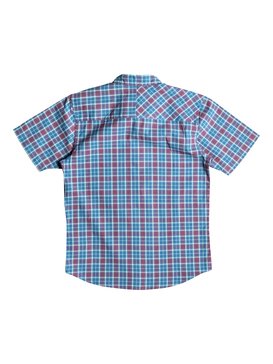 quiksilver, Everyday Check - Chemise manches courtes, EVERYDAY CHECK FEDERAL POP (bnc1) Everyday Check - Short Sleeve Shirt EQBWT03089