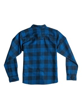 quiksilver, Motherfly Flannel - Camisa De Manga Larga, MOTHERFLY NAVY BLAZER (byj1) Motherfly Flannel - Long Sleeve Shirt EQBWT03109
