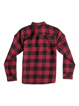 quiksilver, Motherfly Flannel - Camisa De Manga Larga, MOTHERFLY GARNET (rqk1) Motherfly Flannel - Long Sleeve Shirt EQBWT03109