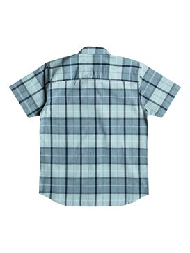 quiksilver, Everyday Check - Chemise à manches courtes, STONE BLUE CHECK (bhy1) Everyday Check - Short Sleeve Shirt EQBWT03150