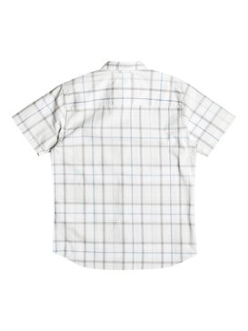 quiksilver, Everyday Check - Chemise à manches courtes, SNOW WHITE CHECK (wbk1) Everyday Check - Short Sleeve Shirt EQBWT03150