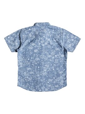 quiksilver, Bloom Field Diver - Chemise à manches courtes, INDIGO PYRAMID (bnd6) Bloom Field Diver - Short Sleeve Shirt EQBWT03154