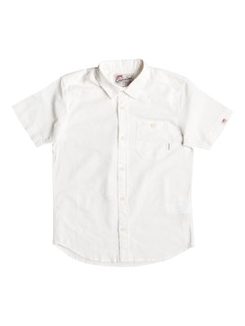 quiksilver, Time Box - Chemise à manches courtes, SNOW WHITE (wbk0) Time Box - Short Sleeve Shirt EQBWT03157