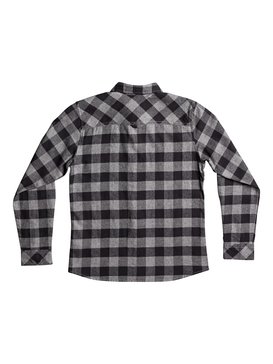 quiksilver, Motherfly Flannel - Camisa De Manga Larga, TARMAC MOTHERFLY (kta1) Motherfly Flannel - Long Sleeve Shirt EQBWT03184