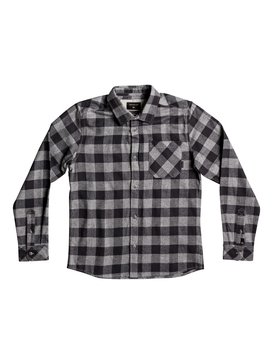 quiksilver, Motherfly Flannel - Camisa De Manga Larga, TARMAC MOTHERFLY (kta1) Motherfly Flannel - Long Sleeve Shirt EQBWT03184