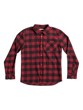 quiksilver, Motherfly Flannel - Camisa De Manga Larga, CHILLI PEPPER MOTHERFLY (rrd1) Motherfly Flannel - Long Sleeve Shirt EQBWT03184