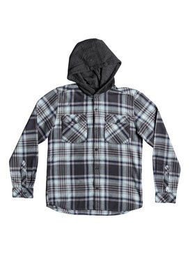 quiksilver, Niños 8-16 Camisa con Capucha de Manga Larga Tang, BLUE LIGHT HOODED (bek1) HOODED TANG YOUTH EQBWT03196