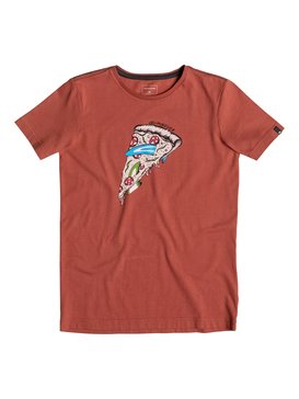 quiksilver, AM Peace Of Cake - Tee-Shirt, BARN RED (rqj0) AM Peace Of Cake - T-Shirt EQBZT03374
