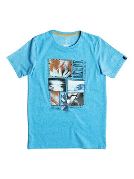 quiksilver, Heather Paradise Forg - Tee-Shirt, BONNIE BLUE (bjb0) Heather Paradise Forg - T-Shirt EQBZT03461