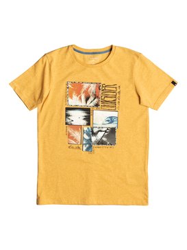 quiksilver, Heather Paradise Forg - Tee-Shirt, GOLDEN GLOW (yks0) Heather Paradise Forg - T-Shirt EQBZT03461