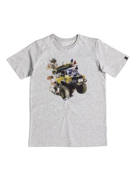 quiksilver, Classic Monster Garde - Tee-Shirt, ATHLETIC HEATHER (sgrh) Classic Monster Garde - T-Shirt EQBZT03465