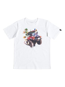 quiksilver, Classic Monster Garde - Tee-Shirt, WHITE (wbb0) Classic Monster Garde - T-Shirt EQBZT03465