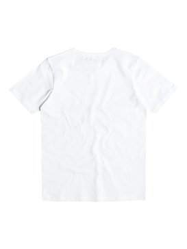 quiksilver, Classic Silvered - Maglietta, WHITE (wbb0) Classic Silvered - T-Shirt EQBZT03473
