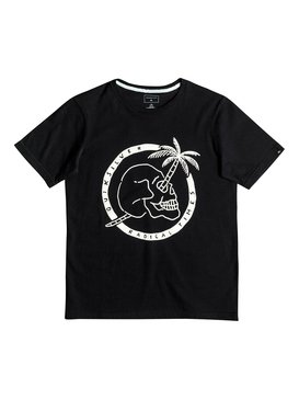quiksilver, Classic Palm Skull - Maglietta, BLACK (kvj0) Classic Palm Skull - T-Shirt EQBZT03477
