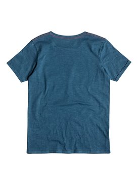 quiksilver, Slub Good Choice - Maglietta, INDIAN TEAL (bqk0) Slub Good Choice - T-Shirt EQBZT03483