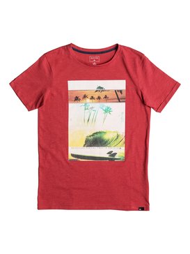 quiksilver, Slub Good Choice - Maglietta, CARDINAL (rpe0) Slub Good Choice - T-Shirt EQBZT03483