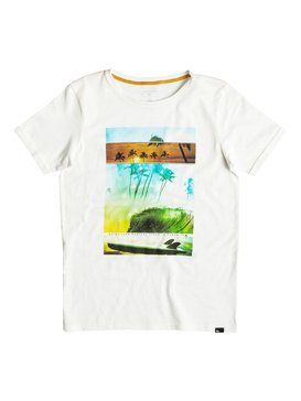 quiksilver, Slub Good Choice - Maglietta, SNOW WHITE (wbk0) Slub Good Choice - T-Shirt EQBZT03483