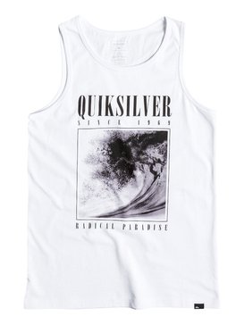 quiksilver, Classic Both Sides - Haut sans manches, WHITE (wbb0) Classic Both Sides - Vest EQBZT03484