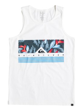 quiksilver, Classic Jungle Box - Haut sans manches, WHITE (wbb0) Classic Jungle Box - Vest EQBZT03485