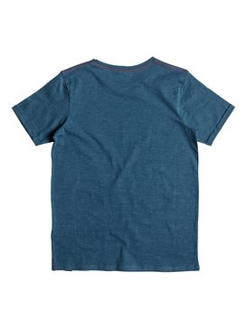 quiksilver, Slub Momoth - Tee-Shirt, INDIAN TEAL (bqk0) Slub Momoth - T-Shirt EQBZT03496