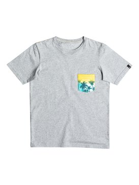 quiksilver, Pickup - Maglietta con tasca, ATHLETIC HEATHER (sgrh) Pickup - Pocket T-Shirt EQBZT03497