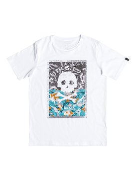quiksilver, Classic Danger Beach - Tee-Shirt, WHITE (wbb0) Classic Danger Beach - T-Shirt EQBZT03532