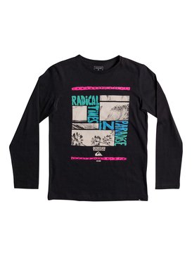 quiksilver, Classic Radical Trip - T Shirt à manches longues, BLACK (kvj0) Classic Radical Trip - Long Sleeve T-Shirt EQBZT03567