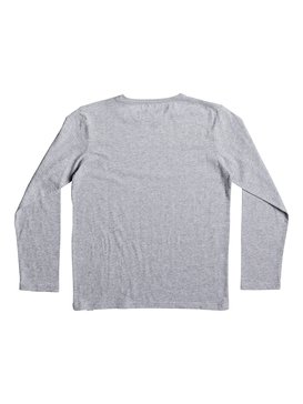 quiksilver, Classic Hot Spot - T Shirt à manches longues, ATHLETIC HEATHER (sgrh) LS CLASSIC TEE YOUTH HOT SPOT EQBZT03571