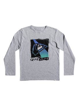 quiksilver, Classic Hot Spot - T Shirt à manches longues, ATHLETIC HEATHER (sgrh) LS CLASSIC TEE YOUTH HOT SPOT EQBZT03571