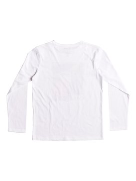quiksilver, Classic Hot Spot - T Shirt à manches longues, WHITE (wbb0) Classic Hot Spot - Long Sleeve T-Shirt EQBZT03571
