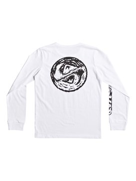 quiksilver, Bad Vision - T Shirt à manches longues, WHITE (wbb0) Bad Vision - Long Sleeve T-Shirt EQBZT03589