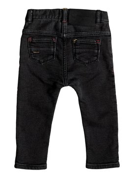 quiksilver, Distorsion Fleece Grey - Jean coupe slim, LOW GREY (kzew) Distorsion Fleece Grey - Slim Fit Jeans EQIDP03009