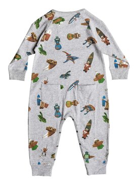 quiksilver, Submarine Body - Body bébé à manches longues, LIGHT GREY HEATHER (lgh) Submarine Body - Long Sleeve Body EQIKT03000