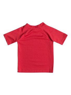 quiksilver, Bubble - Surf tee manches courtes, QUIK RED (rqr0) Bubble - Short Sleeve Rash Vest EQIWR03000