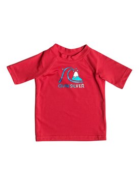 quiksilver, Bubble - Surf tee manches courtes, QUIK RED (rqr0) Bubble - Short Sleeve Rash Vest EQIWR03000