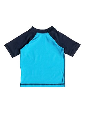 quiksilver, Bubble Dream - Lycra à manches courtes, BLUE DANUBE/ NAVY BLAZER (xbkb) Bubble Dream - Short Sleeve Rash Vest EQIWR03006