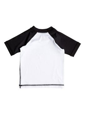 quiksilver, Bubble Dream - Lycra à manches courtes, WHITE/BLACK (xwwk) Bubble Dream - Short Sleeve Rash Vest EQIWR03006