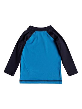 quiksilver, Bubble Dream - Licra de Manga Larga con Protección Solar UPF 50, BLUE DANUBE/ NAVY BLAZER (xbkb) Bubble Dream - Long Sleeve UPF 50 Rash Vest EQIWR03013