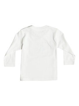 quiksilver, Carbon Bubble Dream - Tee-Shirt à manches longues, SNOW WHITE (wbk0) Carbon Bubble Dream - Long Sleeve T-Shirt EQIZT03021