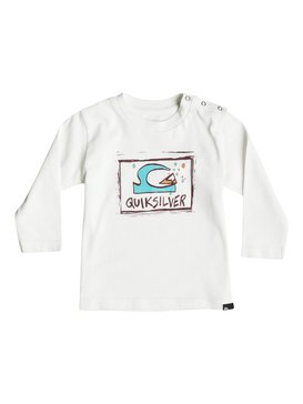 quiksilver, Carbon Bubble Dream - Tee-Shirt à manches longues, SNOW WHITE (wbk0) Carbon Bubble Dream - Long Sleeve T-Shirt EQIZT03021