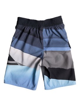 quiksilver, Boy's 2-7 Slash Logo 14" Boardshorts, REGATTA (bla6) SLASH LOGO BOY 14 EQKBS03117