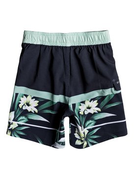 quiksilver, Boy's 2-7 Slab Island 14" Boardshorts, NAVY BLAZER (byj6) SLAB ISLAND BOY 14 EQKBS03132
