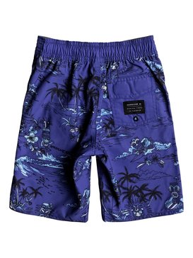 quiksilver, Boy's 2-7 Tiki 14" Boardshorts, ELECTRIC BLUE (bpb6) TIKI BEACHSHORT BOY 14 EQKBS03140