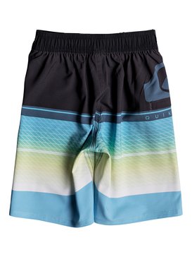 quiksilver, HIGHLINE SLAB BOY 14, CYAN BLUE (bkv6) HIGHLINE SLAB BOY 14 EQKBS03152