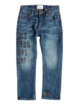 quiksilver, Distorsion Medium Blue - Jean coupe slim, MEDIUM BLUE (bygw) Distorsion Medium Blue - Slim Fit Jeans EQKDP03043