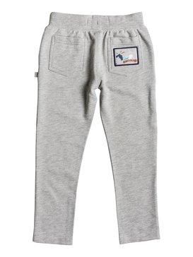 quiksilver, Ghetto Dog - Pantalon de survêtement slim, LIGHT GREY HEATHER (lgh) Ghetto Dog - Slim Fit Joggers EQKFB03037