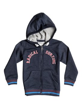 quiksilver, Radical Surfing - Sweat à capuche zippé, NAVY BLAZER HEATHER (byjh) Radical Surfing - Zip-Up Hoodie EQKFT03141