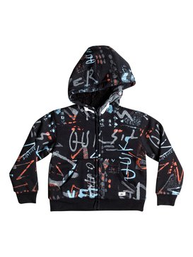 quiksilver, Meadow Brooks Sherpa - Sudadera con capucha y cremallera, TARMAC (kta0) Meadow Brooks Sherpa - Zip-Up Hoodie EQKFT03142